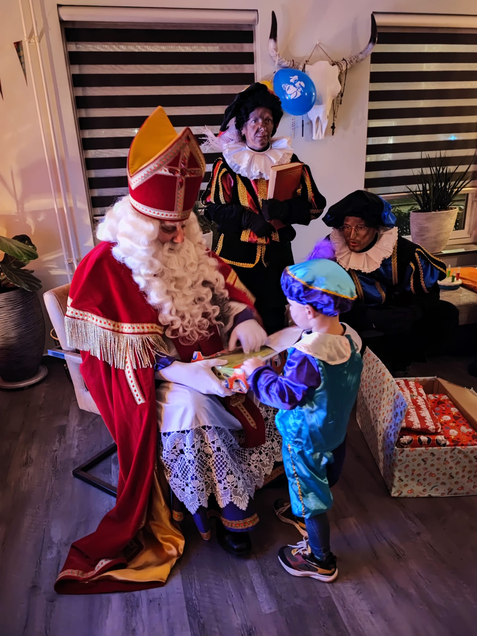 Sinterklaas huisbezoek Willemstad