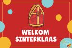 Vlag "Welkom Sinterklaas"